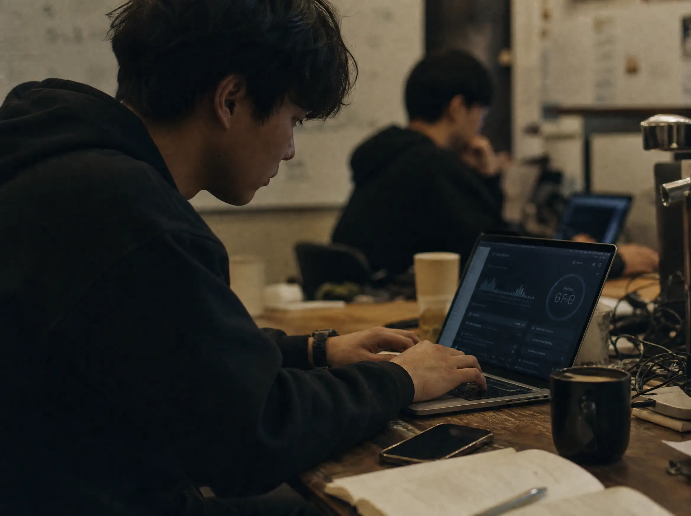 An engineer reviewing WordPress performance evidence