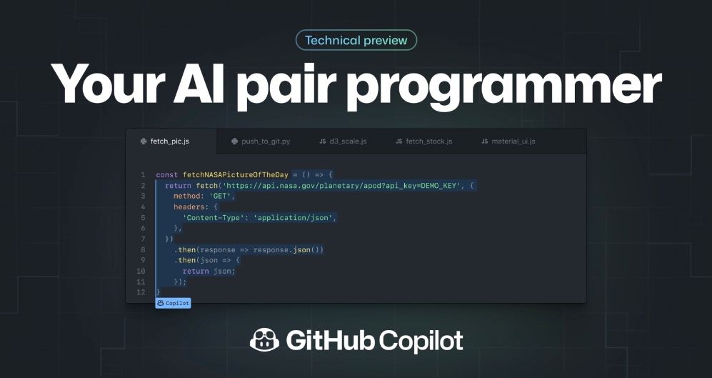 GitHub 推出 Copilot 服務: 你的專屬 AI 程序員助理