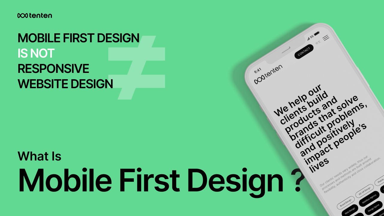 什麼是行動優先設計 (Mobile First Design)？- 響應式網頁設計(RWD) 並不是 Mobile First Design！