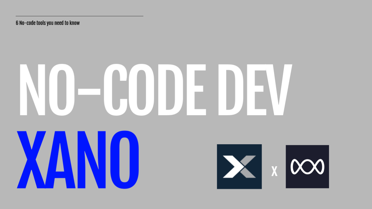 不會寫程式也沒關係！ Xano 提供超快速建立 App Backend 及 API 整合
