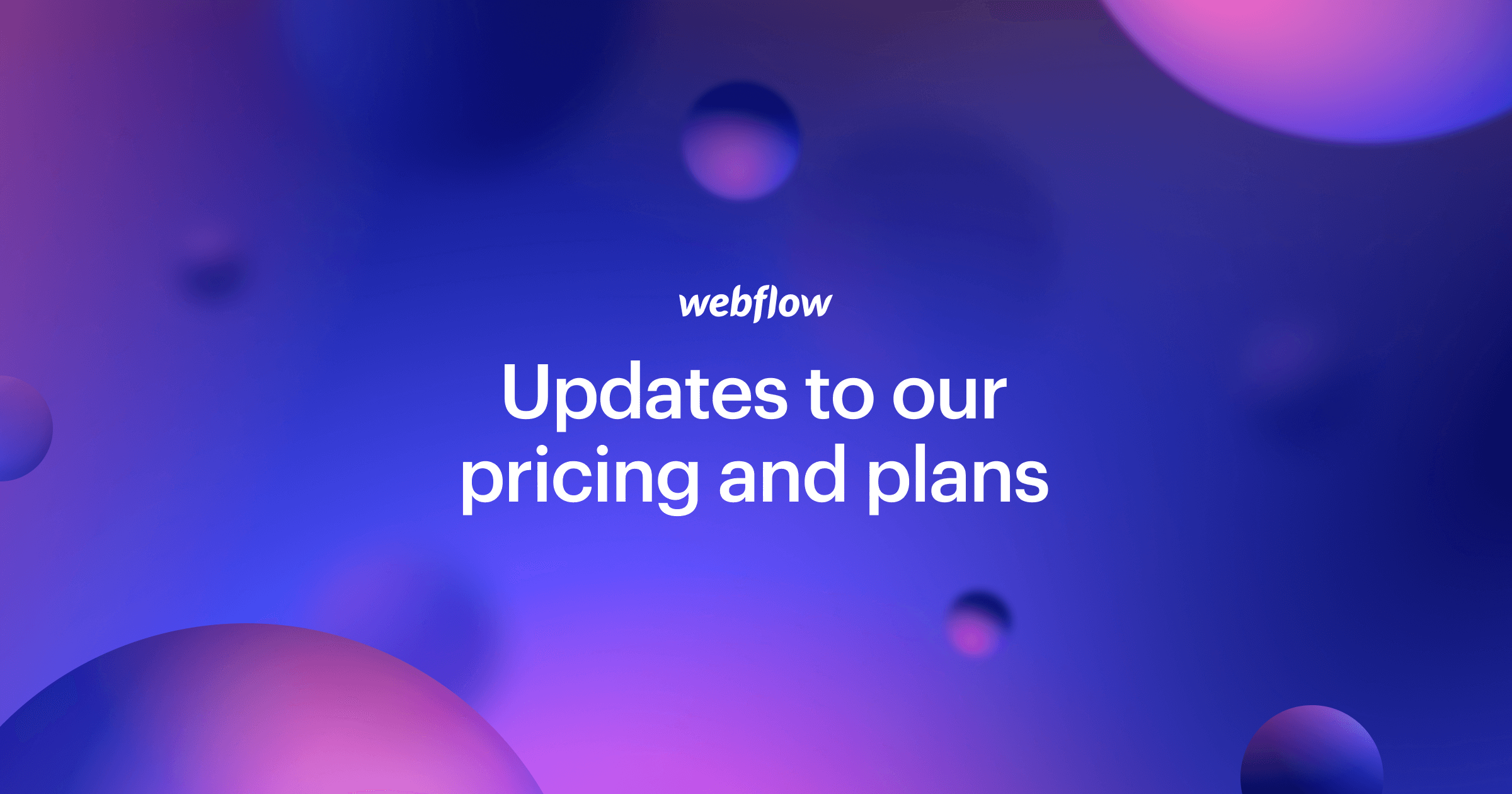 Webflow 訂閱費即將漲價 ?!