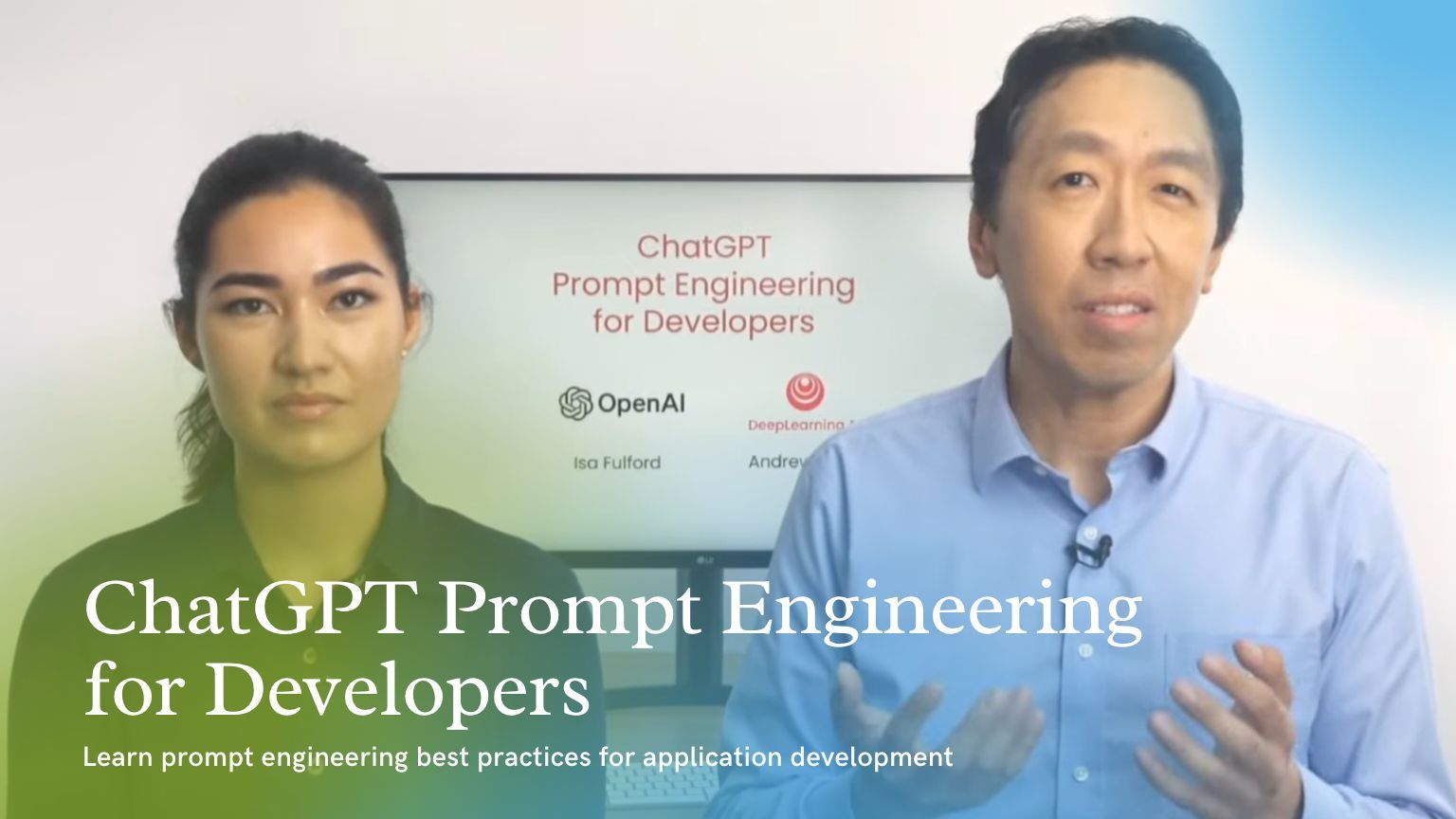 一個半小時學會 ChatGPT Prompt 工程的核心概念：吳恩達和 OpenAI 的免費課程