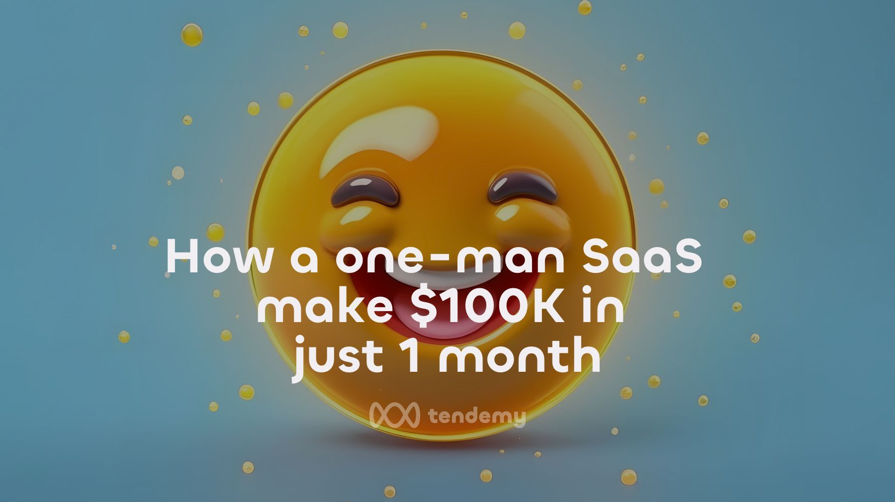 一人開發的 SaaS 如何在一個月內創造10萬美元銷售