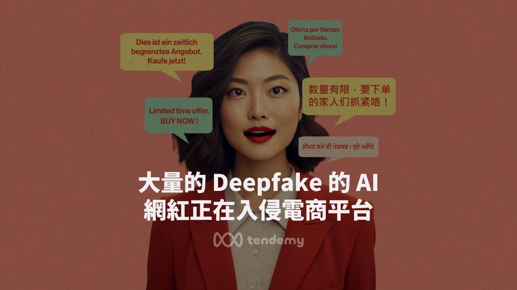 大量的 Deepfake 的 AI 網紅正在入侵中國電商直播